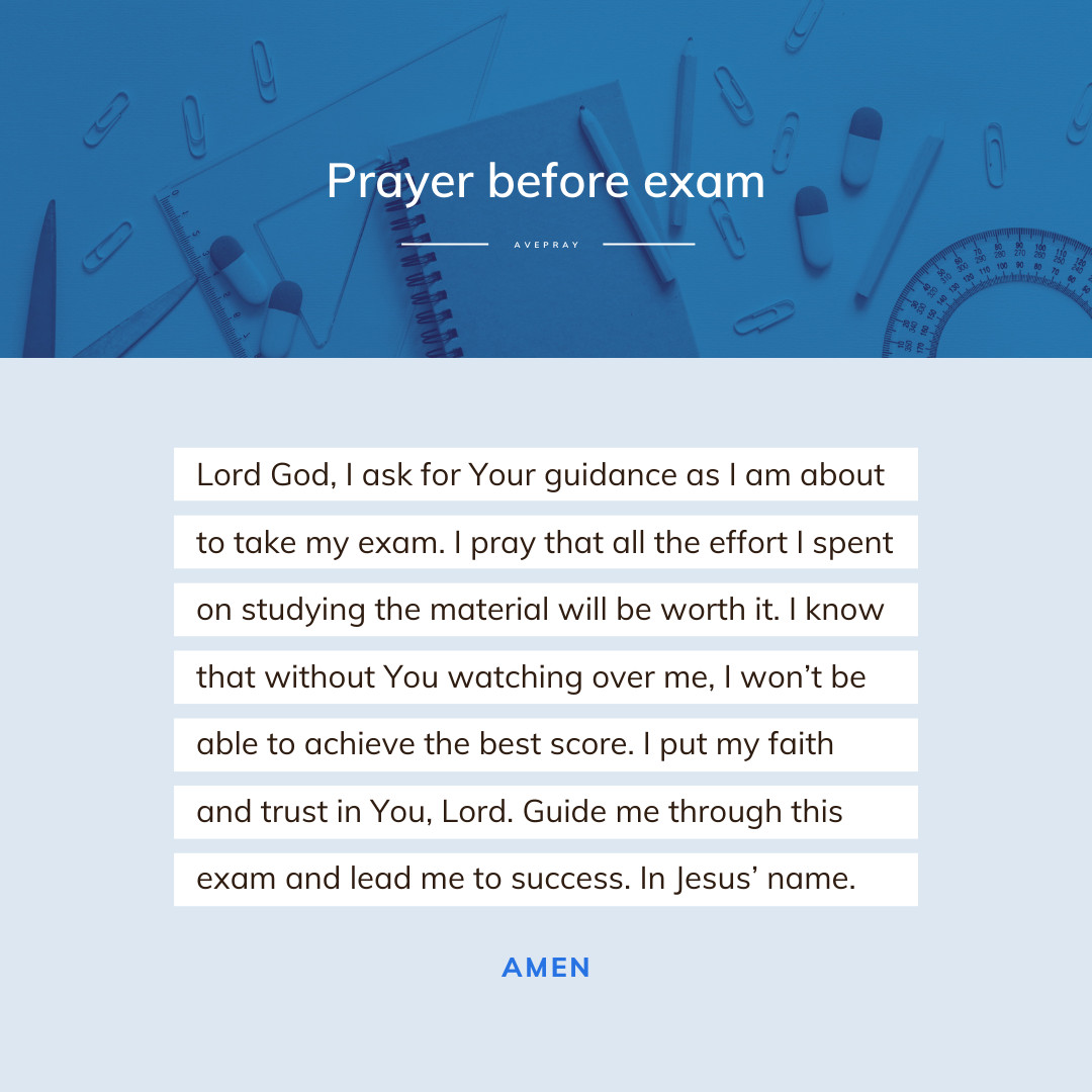 Prayer Before Class - Opening Prayers