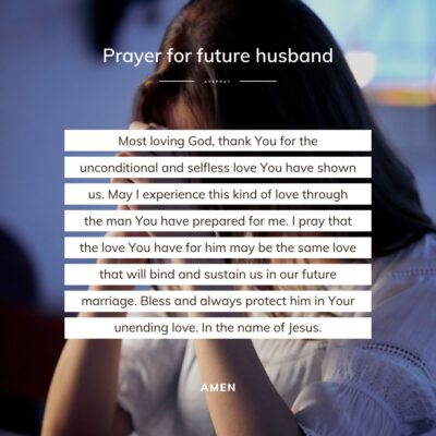 Short prayer for future husband - square - AvePray