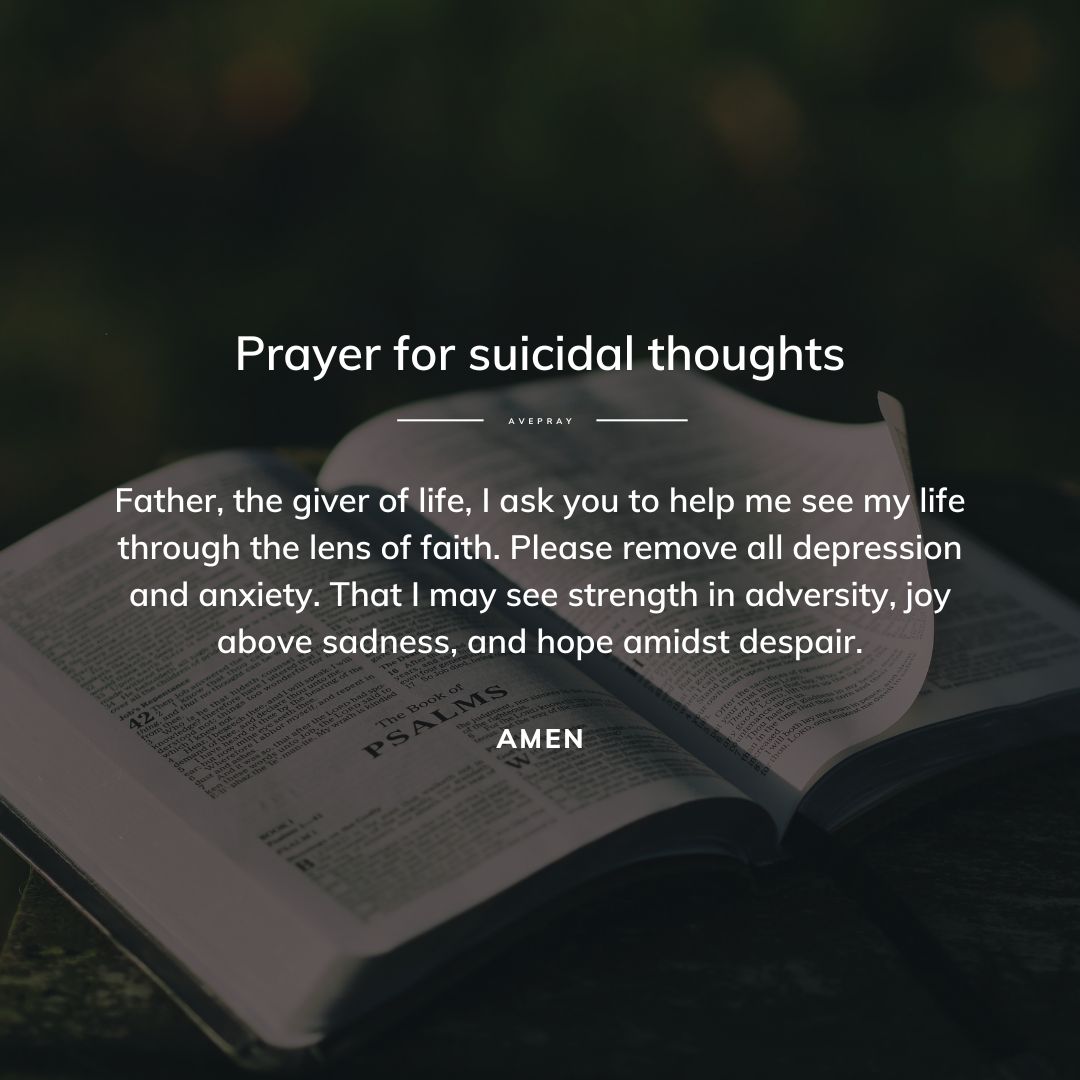sadness and prayer