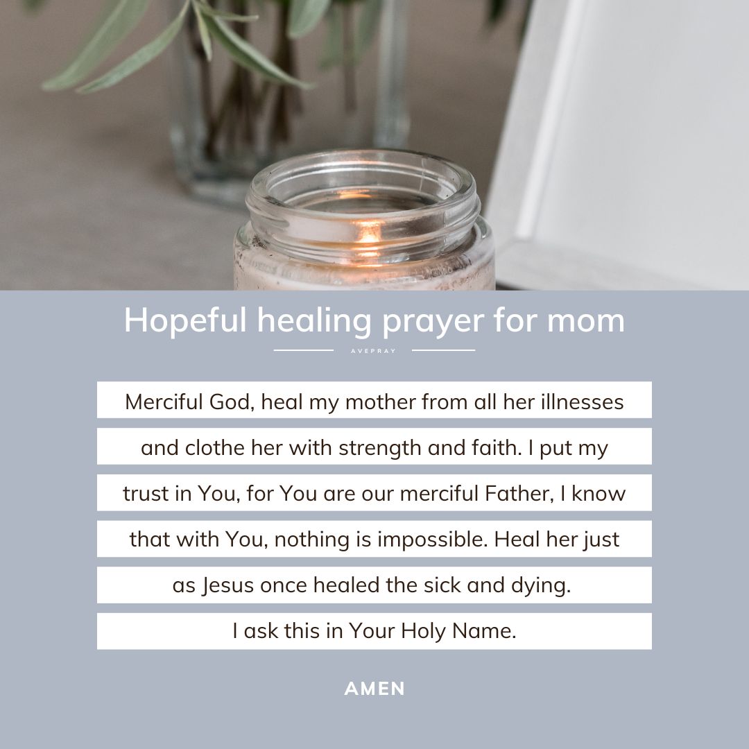 Healing Prayer For Mother In Hospital