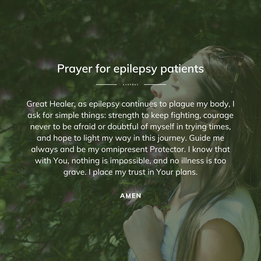 Short prayer for epilepsy patients - square - AvePray