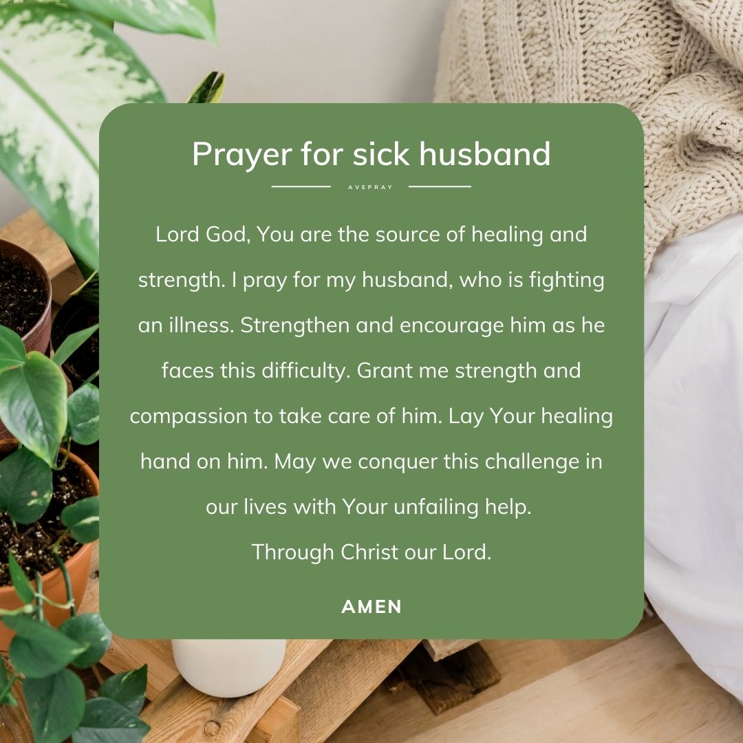 prayer for healing for a sick friend