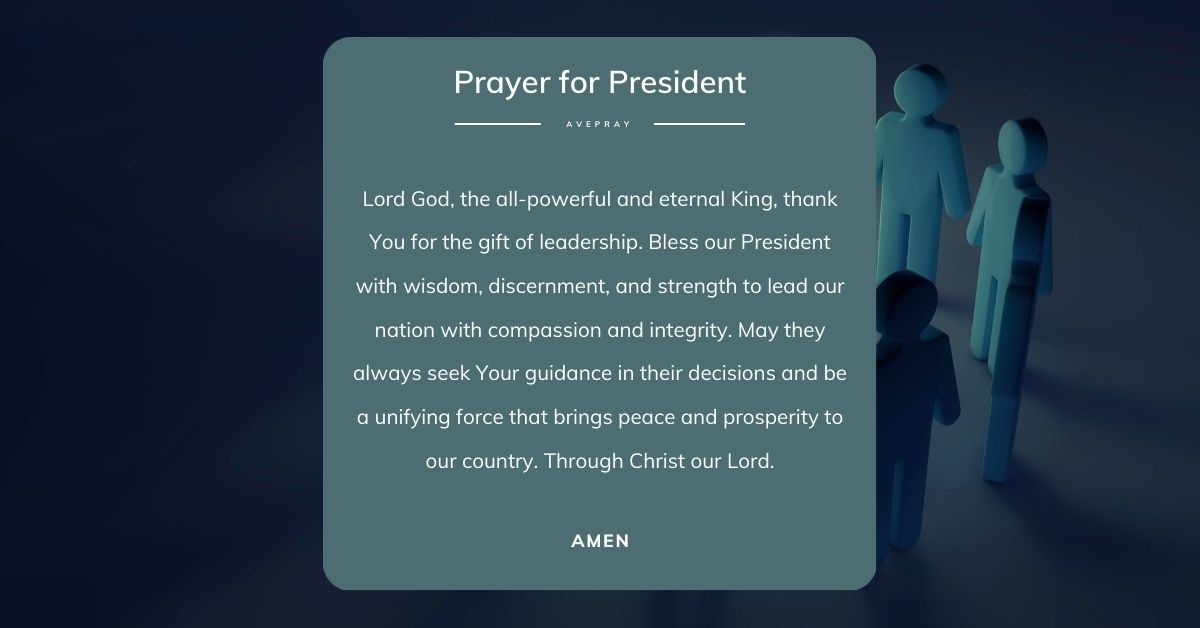 Prayer For President