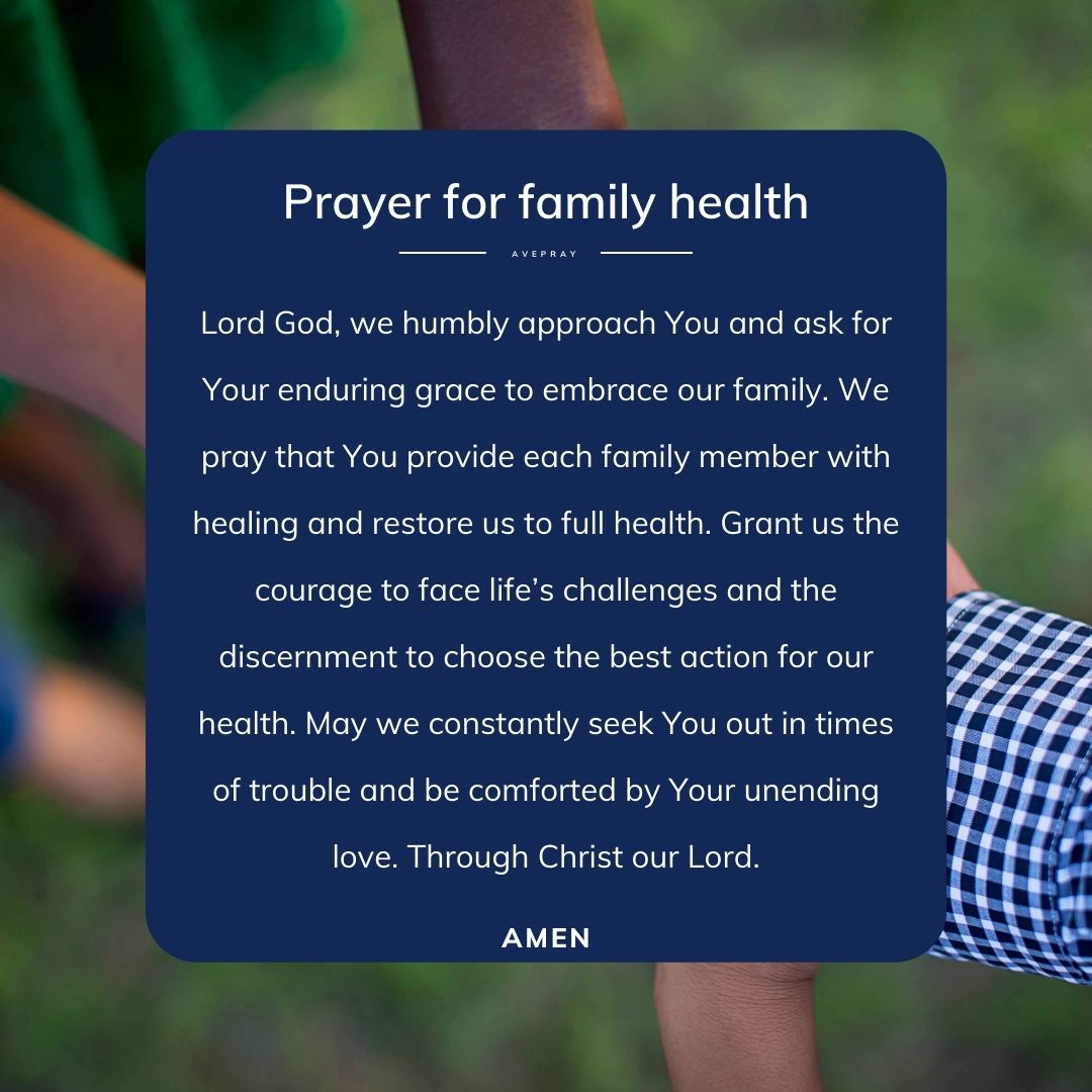 Healing Prayer For Loved One