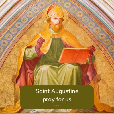 Saint Augustine - square - AvePray